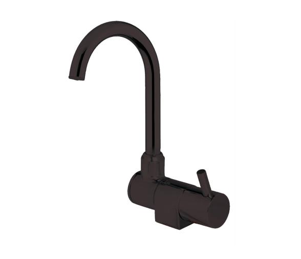 Style Negro Mezclador Plegable de Agua Fría/Caliente