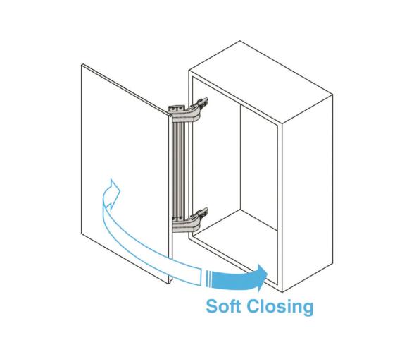 Sugatsune Bisagra MonoFlat LIN-X