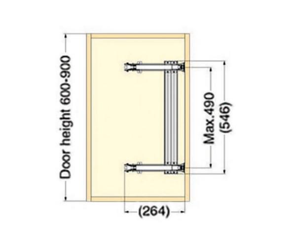 Sugatsune Bisagra MonoFlat LIN-X
