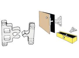 Nylon Snap-in Latch