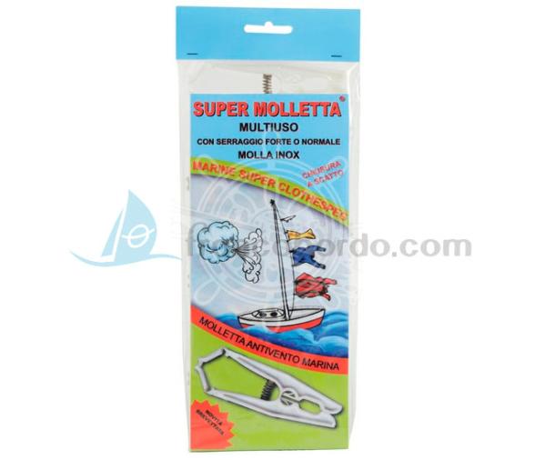 Super Pinzas para Tender Ropa con Muelle Acero Inoxidable