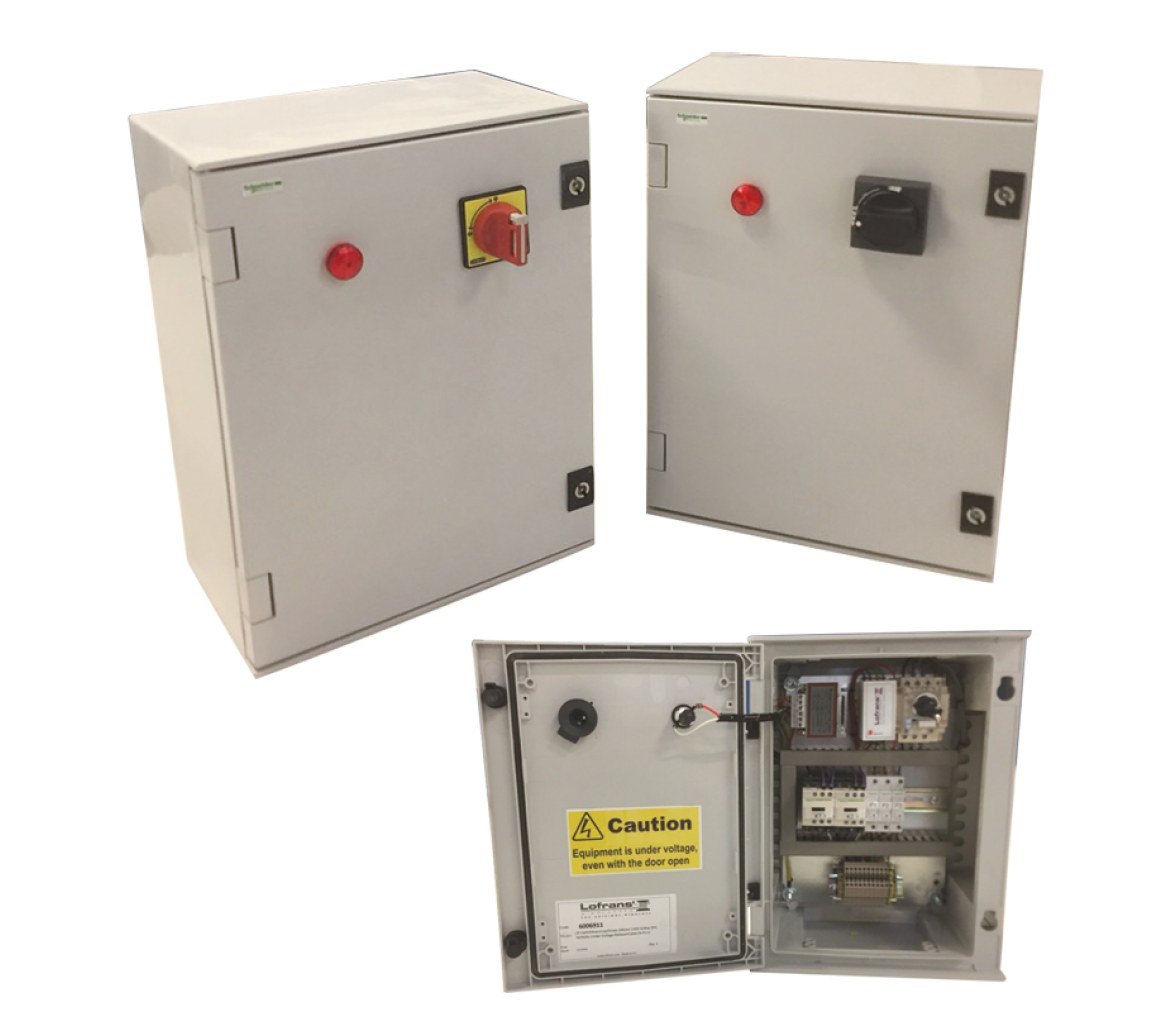 Cuadro de control subida/bajada, 1 motor, 230V 2,2 kW monofásico 50/60Hz