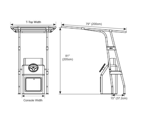 T-Top de Alta Resistencia Negro