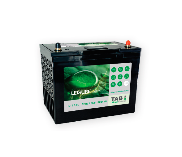TAB Clever Lithium Battery 80 Ah/12.8 V