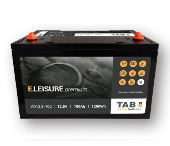 TAB Batería de Litio Premium 100 Ah/12.8 V