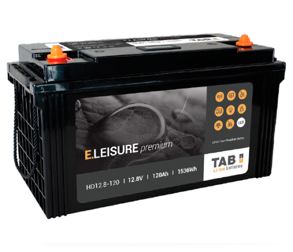 TAB Premium Lithium Battery 120 Ah/12.8 V