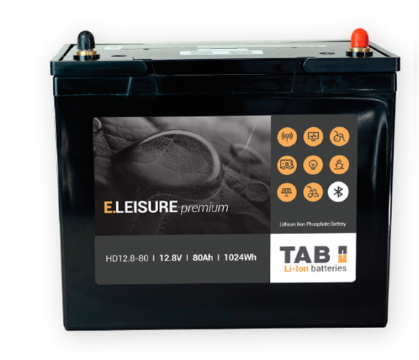 TAB Premium Lithium Battery 80 Ah/12.8 V