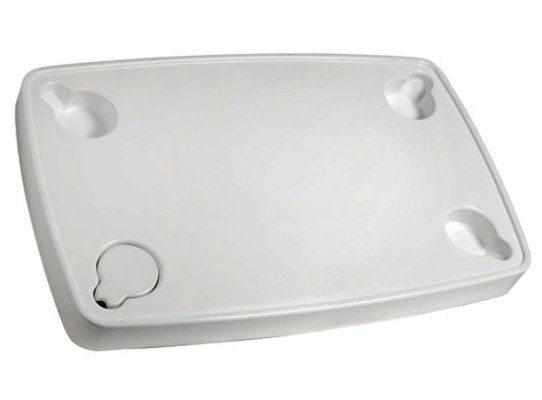 White Rectangular ABS Table