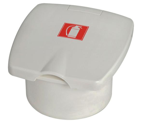 Tapa Blanca ABS Extintor New Edge