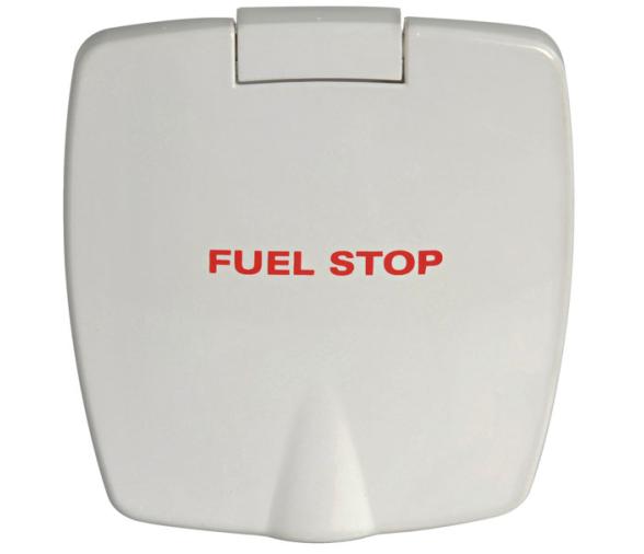 Tapa Blanca ABS Fuel Stop New Edge