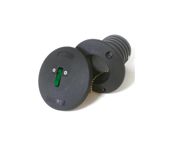 Tapa de Cubierta con Cierre de Boton