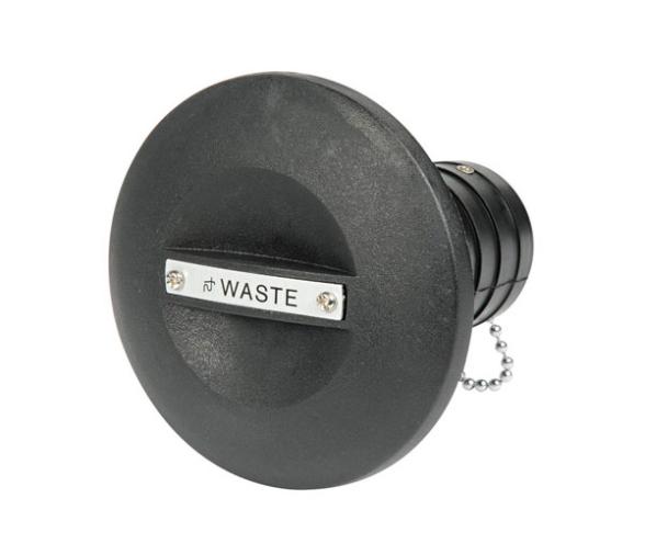 Tapa de Cubierta de Nylon Negro