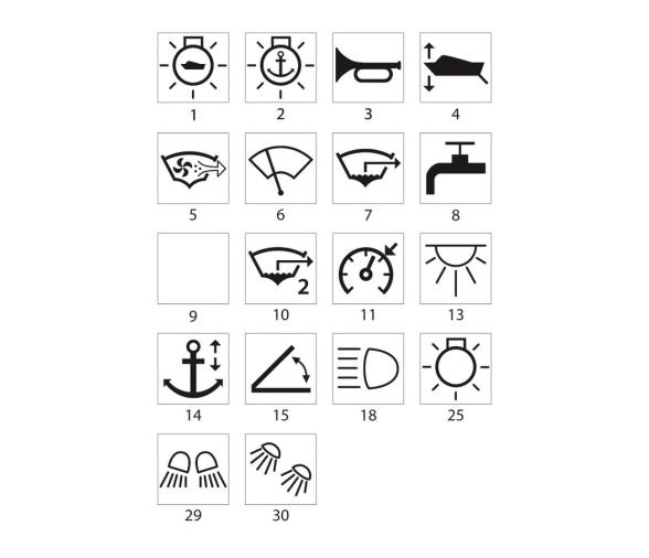 Osculati Tapa para Interruptor Marina Top