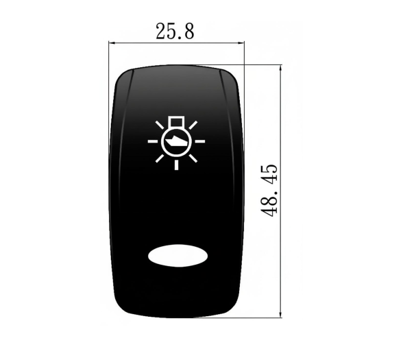 Osculati Tapa para Interruptor Marina Top
