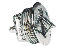 Tapon de Boca de Llenado de Laton Cromado Varios