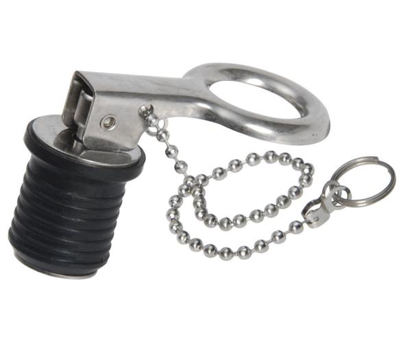 Tapon de Desague Expandible con Cadena