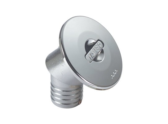 Chromed Brass 38 mm Water Deck Filler