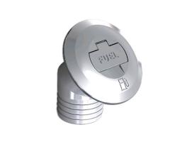 Tapon de Llenado Laton Cromado 30 Grados con Llave