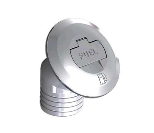 Tapon de Llenado Laton Cromado 30 Grados con Llave