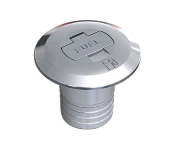 Tapon de Llenado Laton Cromado Recto con Llave