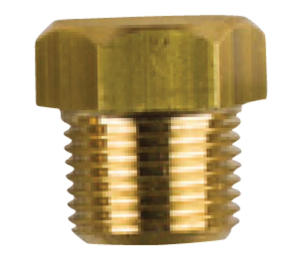 Tecnoseal Tapón Latón Ánodo Caterpillard. 12,5 3/8Gas