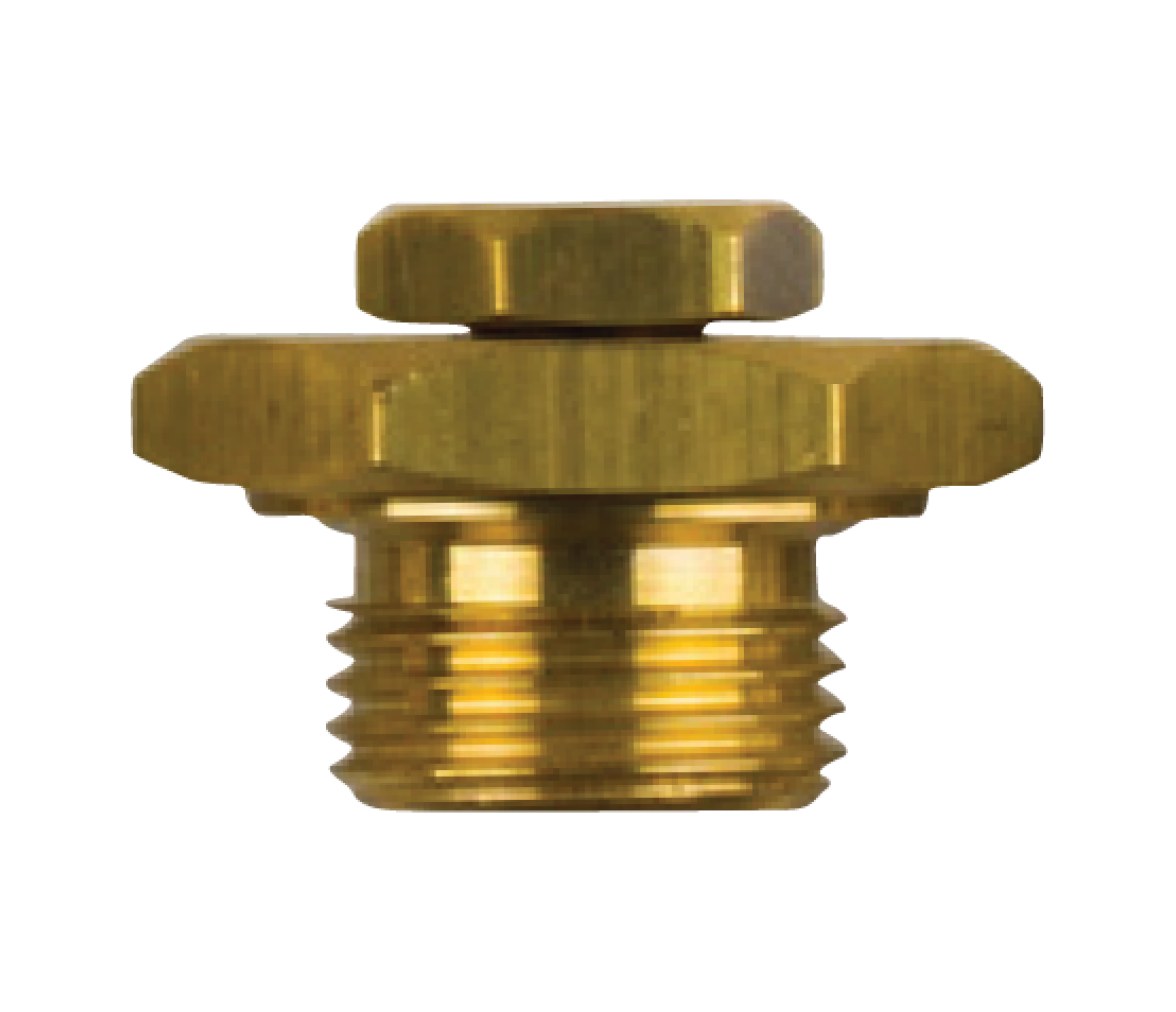 Tecnoseal Tapón Latón doble Ánodo Motor Isotta Fraschini - M18X1,5