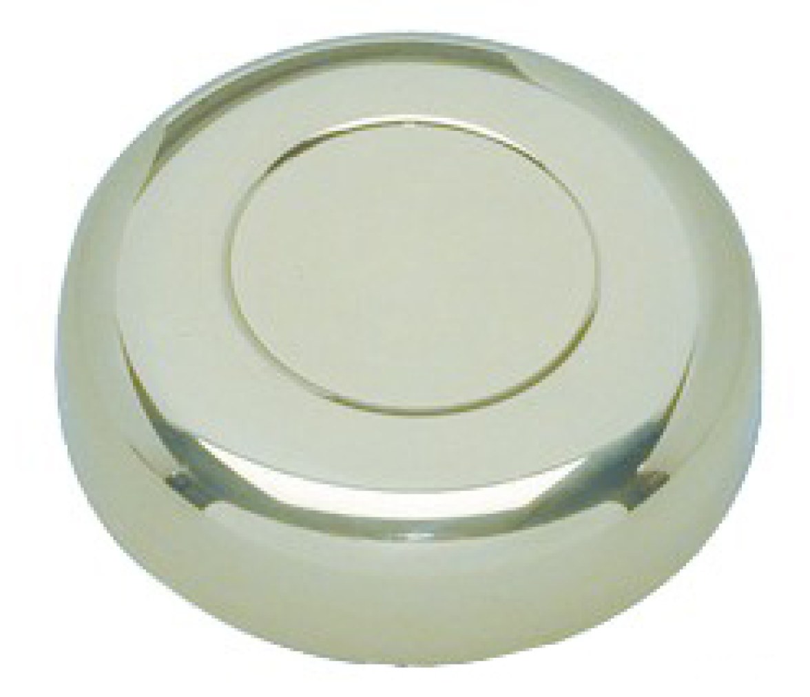 Tapon central en acero inox para timon