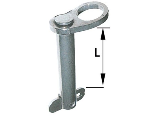 Pasador de Acero Inox Tipo B 6 mm