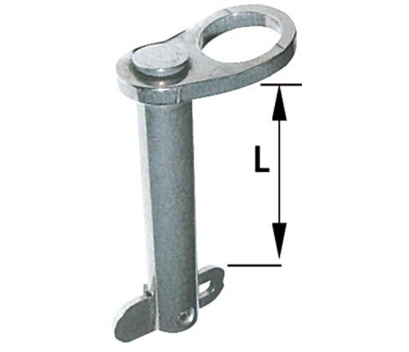 Pasador de Acero Inox Tipo B 8 mm