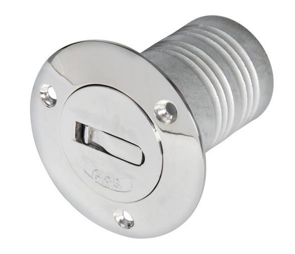 Tapon de Llenado en Laton Cromado con Apertura Facil