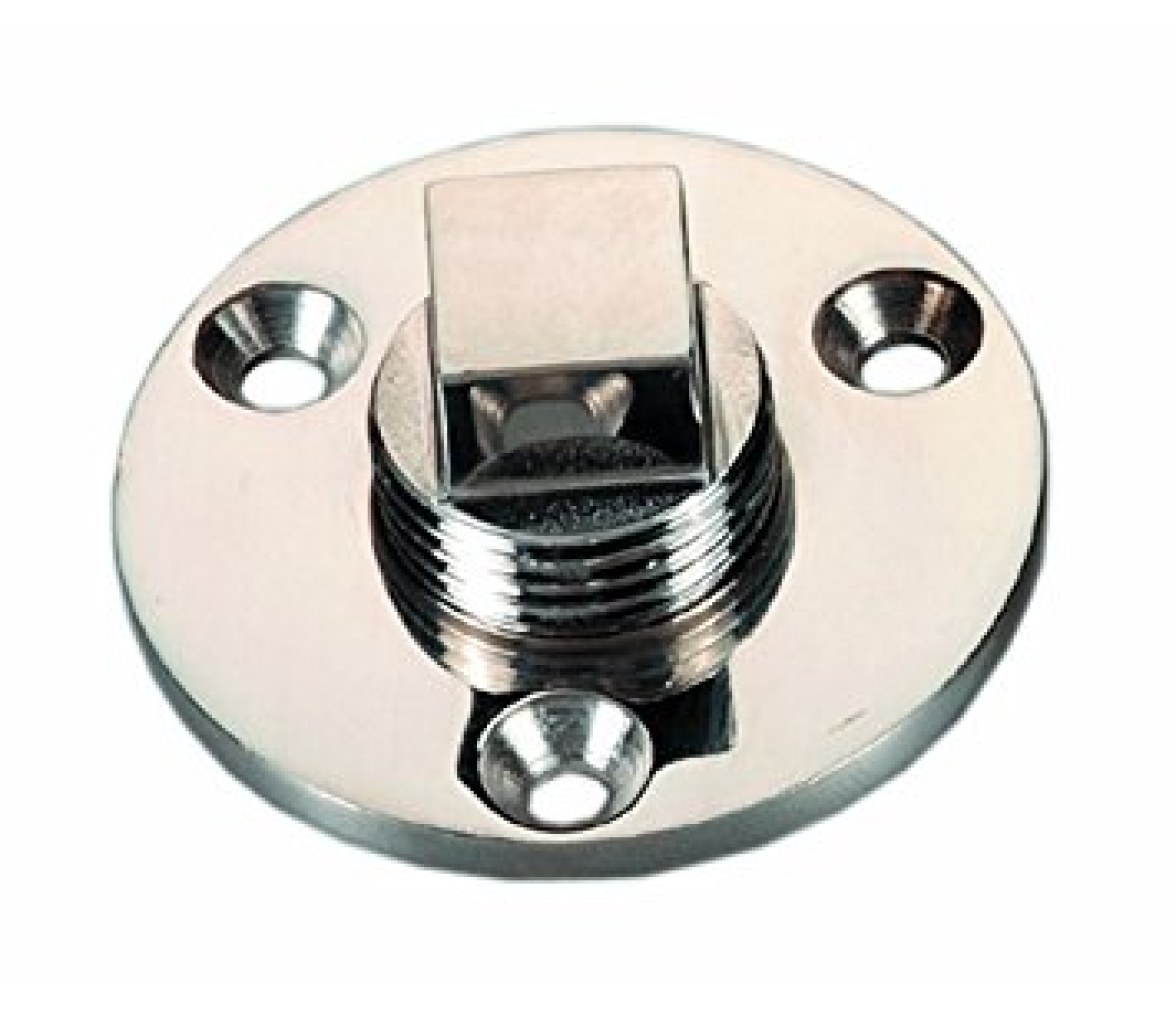 Tapon Drenaje y Base en Inox AISI 316