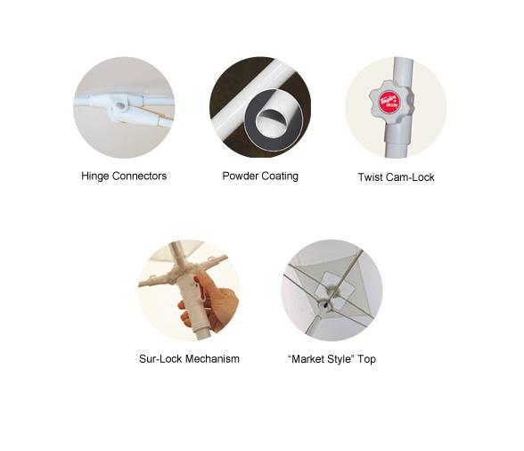 Taylor Made Toldo Parasol Anchorshade III