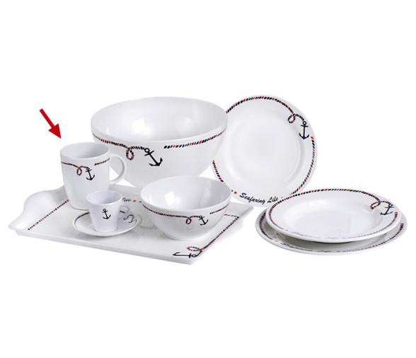 Taza con Asa 6 Unidades