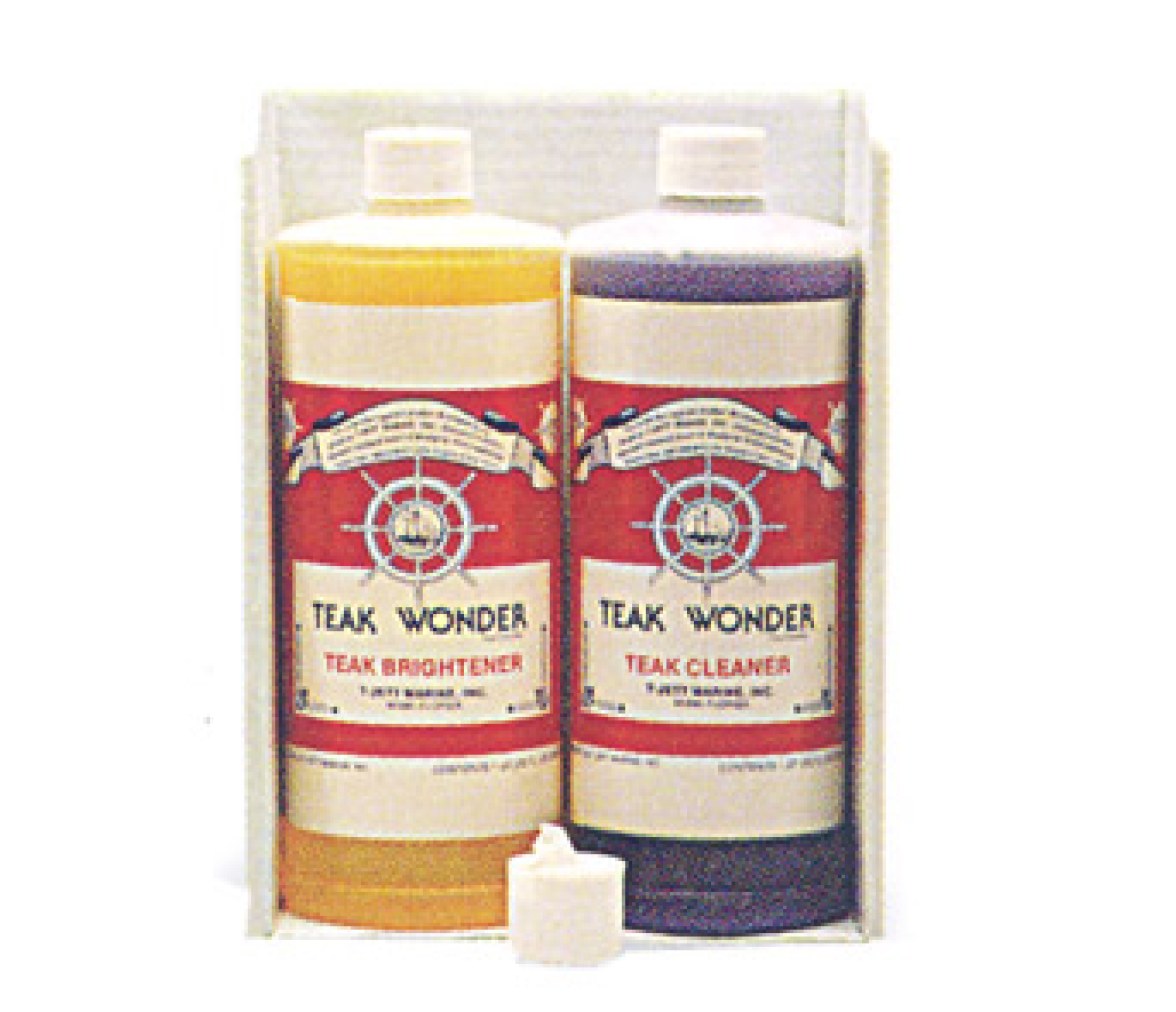 TEAK WONDER Pack Limpiador y Abrillantador de Teca, 2 uds x 1L