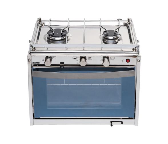 Techimpex Horno con Cocina Acero Inoxidable Mariner 2