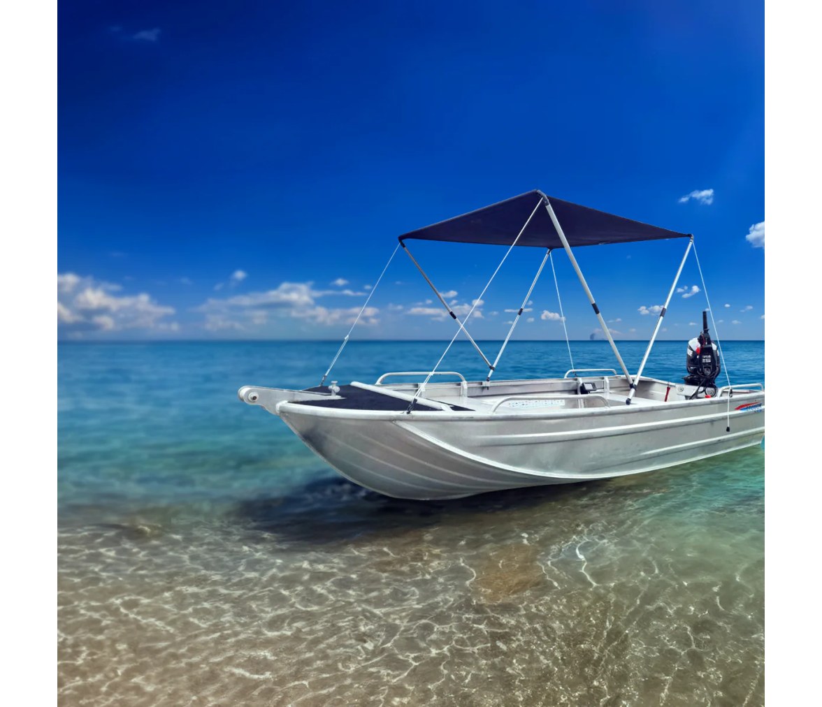 Oceansouth Techo plegable de dos arcos para techo superior