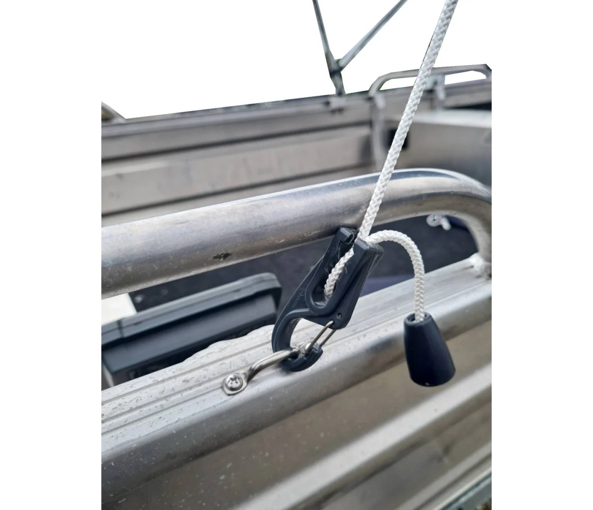 Oceansouth Techo plegable de dos arcos para techo superior