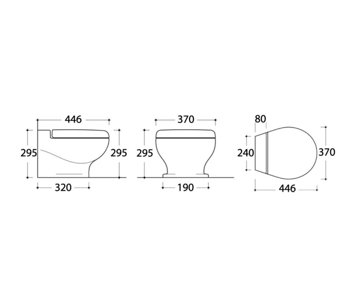 Tecma Inodoro Electrico Nano 24 V