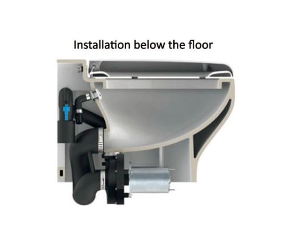 Tecma Inodoro Eléctrico Silence Plus 2G Short Deep Bowl con Panel Táctil Eko