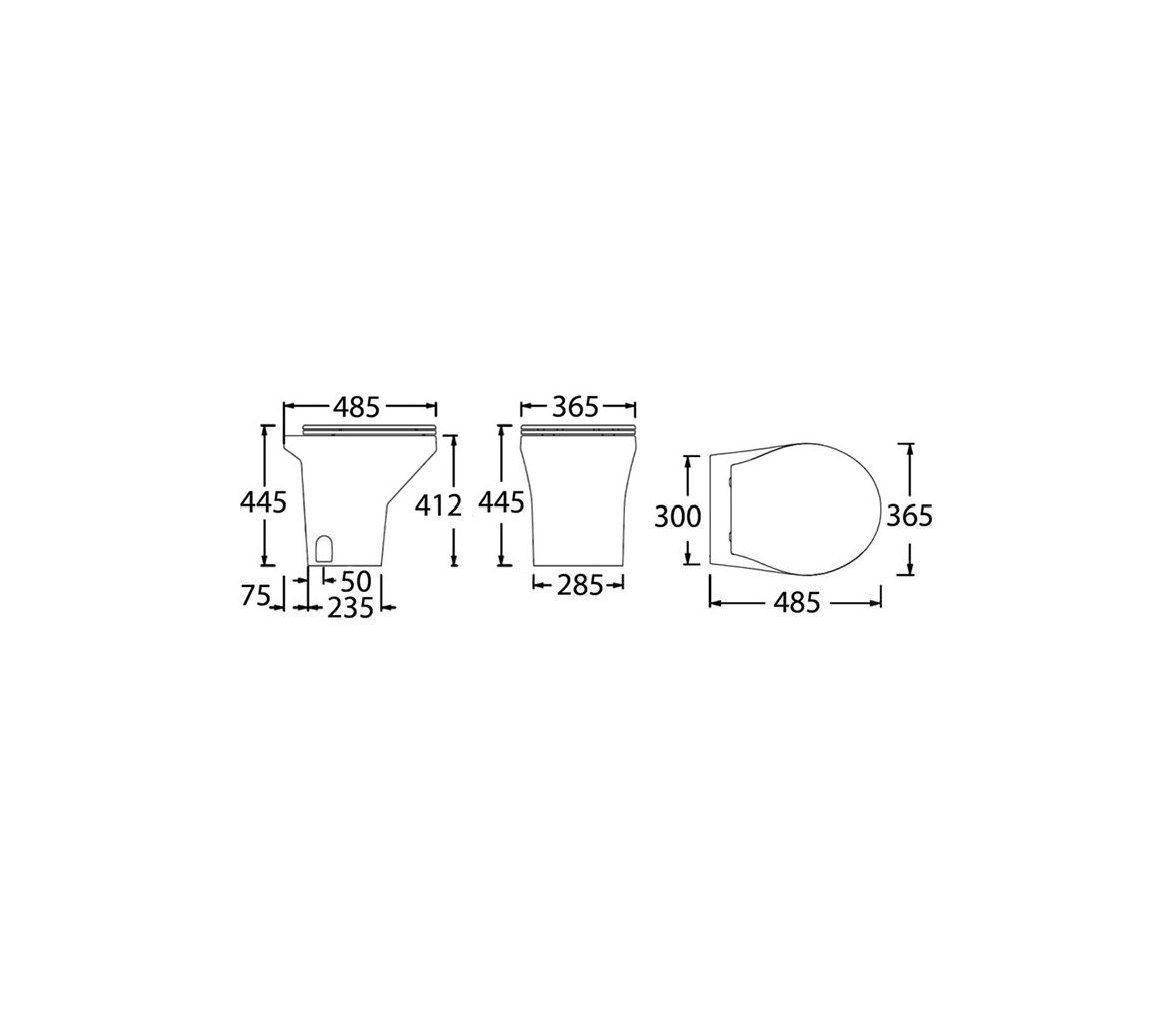 Tecma Compass High Electric Toilet
