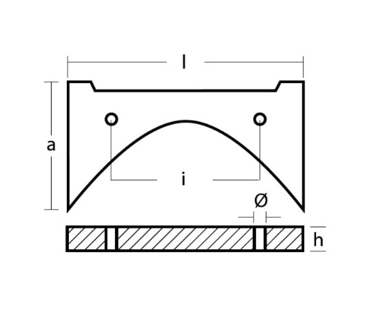 Tecnoseal Anodo Cola OMC-5700