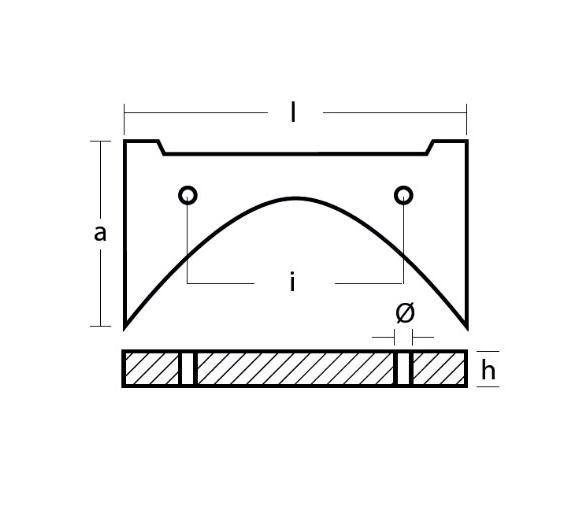 Tecnoseal Anodo Cola OMC-5700