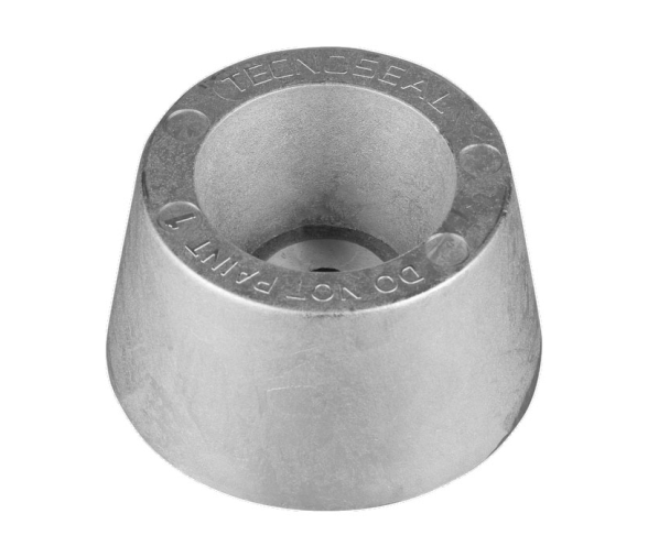 Tecnoseal Anodo de Aluminio con Agujero Circular para Atornillar