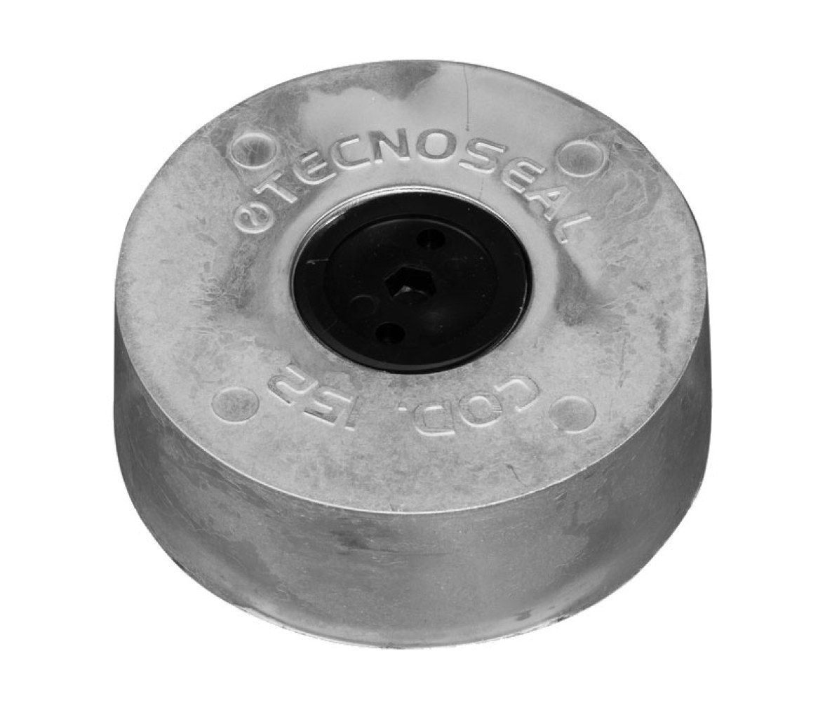 Tecnoseal Ánodo de Aluminio para Popa 135 mm