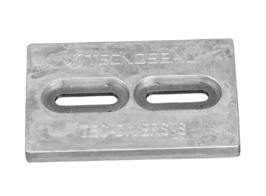 Tecnoseal Ánodo de Aluminio Placa con Iserto