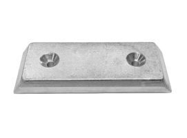 Tecnoseal Ánodo de Aluminio Placa Rectangular