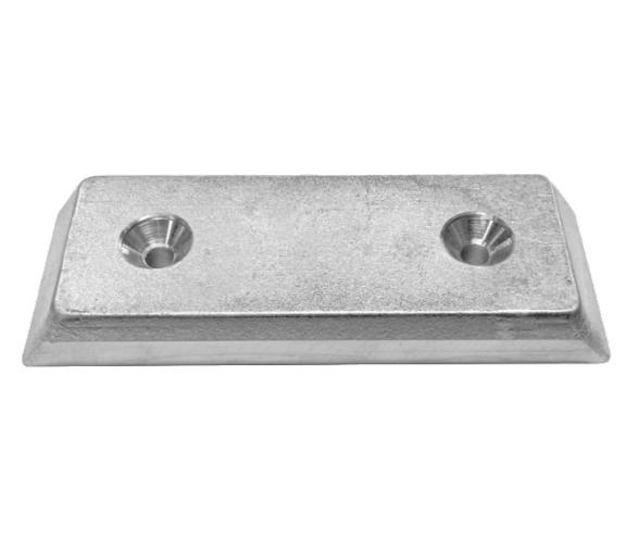 Tecnoseal Ánodo de Aluminio Placa Rectangular