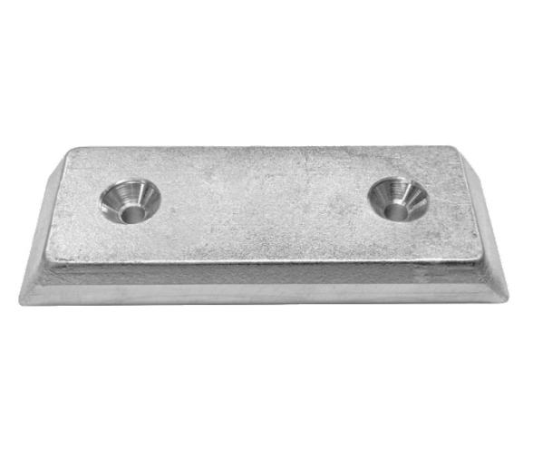 Tecnoseal Ánodo de Aluminio Placa Rectangular