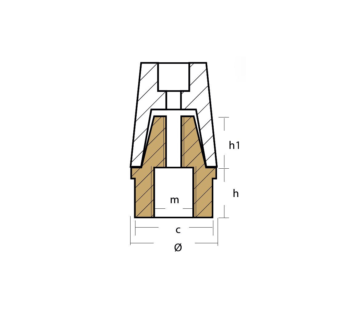 Tecnoseal Ánodo de hélice Beneteau