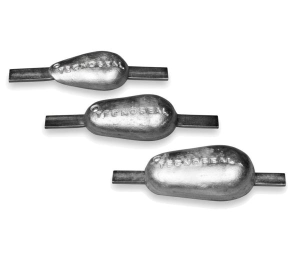 Tecnoseal Ánodo de Soldar Forma de Lágrima